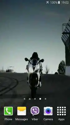 Play Motorcycle Video Wallpaper