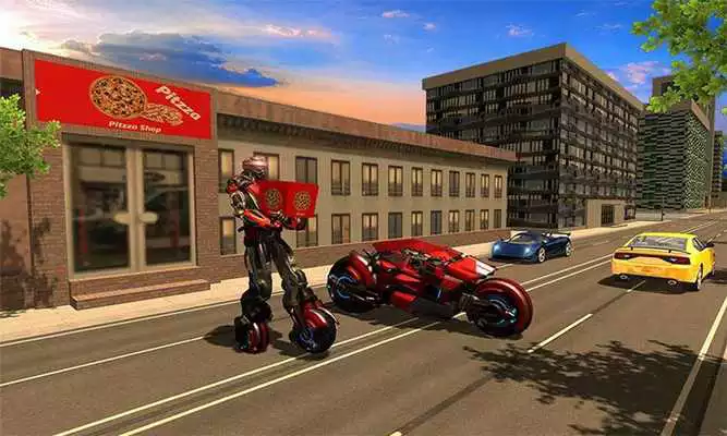 Play Moto Robot Pizza Delivery Play Moto Robot Pizza Delivery