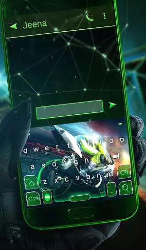 Play Moto Speed Animated Keyboard + Live Wallpaper