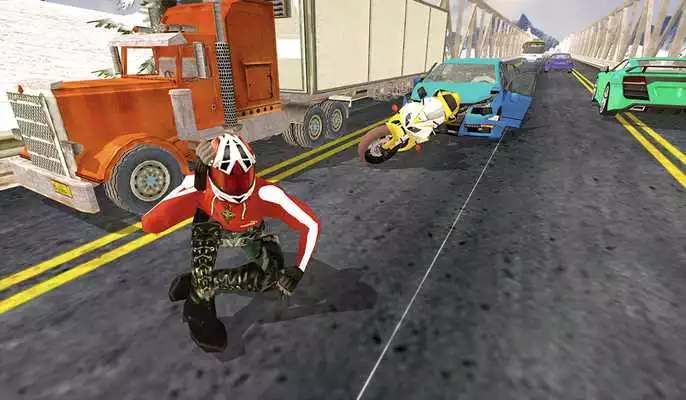 Play Moto Traffic Race