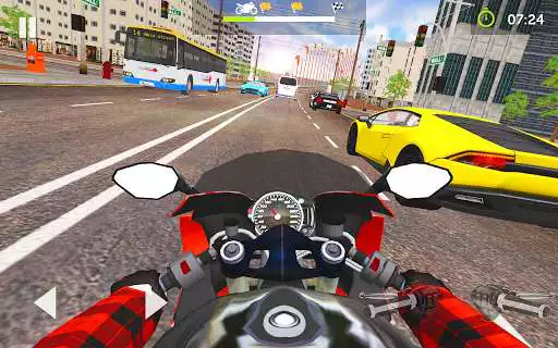 Play Moto Traffic Rider 3D Highway  and enjoy Moto Traffic Rider 3D Highway with UptoPlay