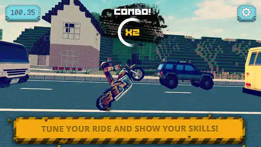 Play Moto Traffic Rider: Arcade Race - Motor Racing as an online game Moto Traffic Rider: Arcade Race - Motor Racing with UptoPlay