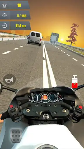 Play Moto Traffic Speed 3D as an online game Moto Traffic Speed 3D with UptoPlay
