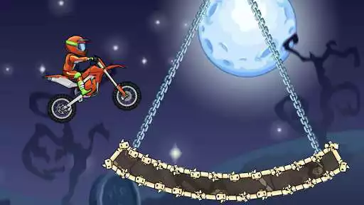 Pelaa Moto X3M Bike Race -peliä online-pelinä Moto X3M Bike Race Game UptoPlaylla
