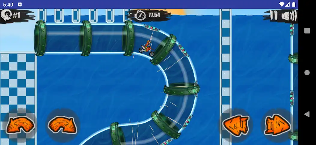 Play Moto X3M - Mountain Drive as an online game Moto X3M - Mountain Drive with UptoPlay