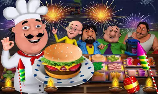 Play Motu Patlu Cooking  and enjoy Motu Patlu Cooking with UptoPlay
