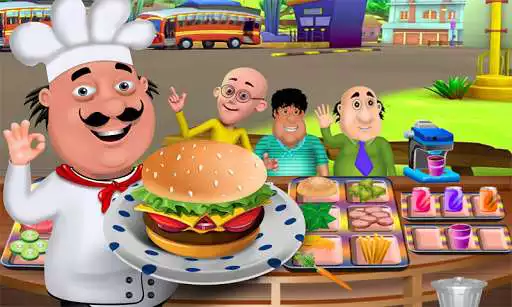 Play Motu Patlu Cooking as an online game Motu Patlu Cooking with UptoPlay