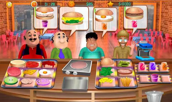 Play Motu Patlu Cooking Play Motu Patlu Cooking
