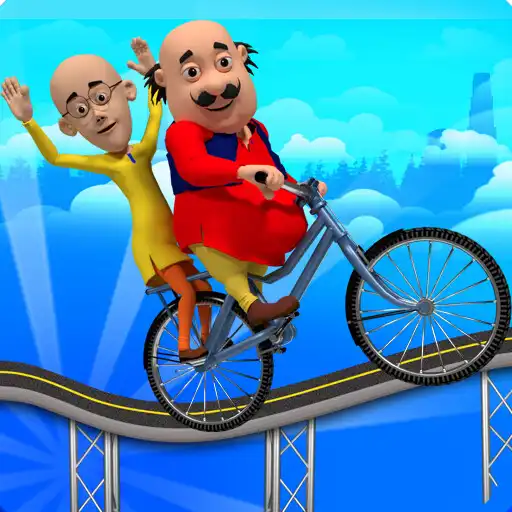 Play Motu Patlu Hills Biking Game APK