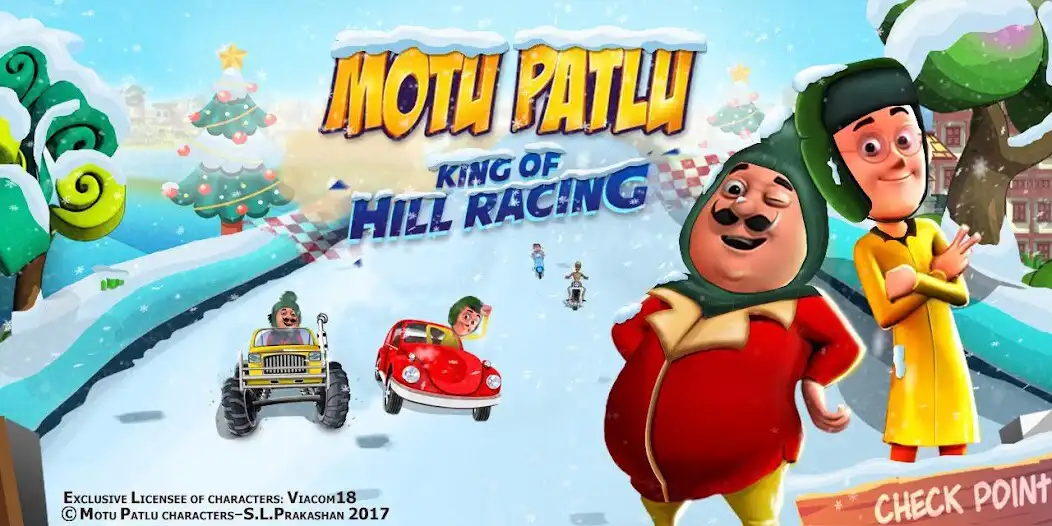 Play Motu Patlu King of Hill Racing  and enjoy Motu Patlu King of Hill Racing with UptoPlay