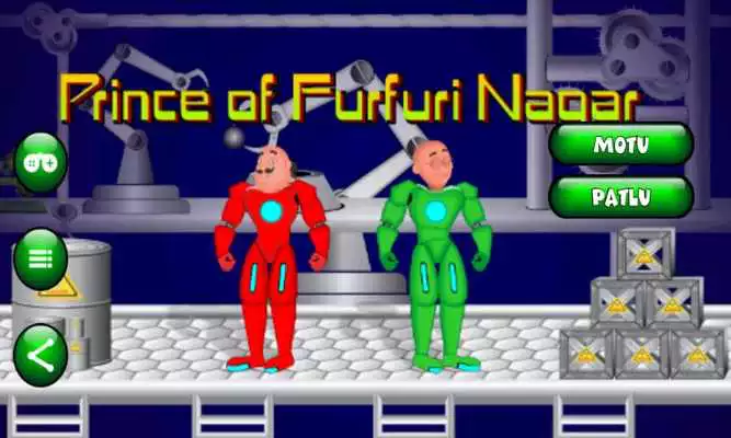 Play Motu Patlu Robot Run