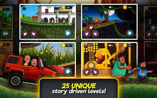 Play Motu Patlu Speed Racing as an online game Motu Patlu Speed Racing with UptoPlay