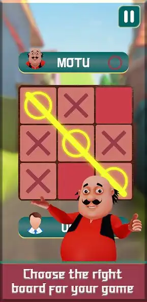 Play Motu Patlu Tic Tac Toe  and enjoy Motu Patlu Tic Tac Toe with UptoPlay