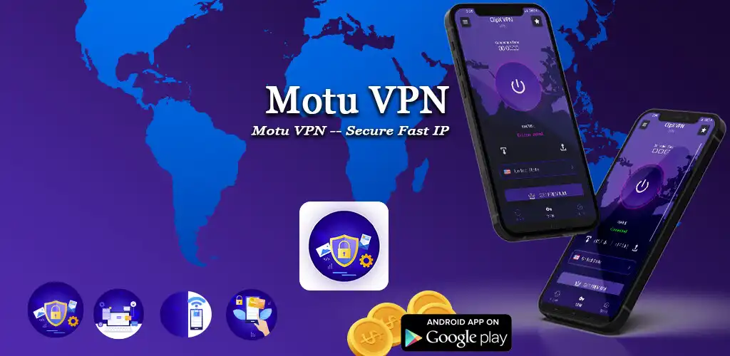 Play Motu VPN -- Secure Fast Server  and enjoy Motu VPN -- Secure Fast Server with UptoPlay