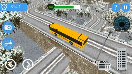 Play Mountain Bus driving simulator  and enjoy Mountain Bus driving simulator with UptoPlay