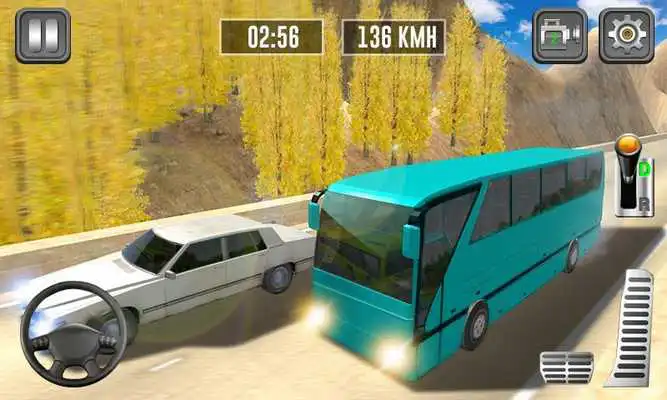 Play Mountain Hilly Tracks Bus Racing 3D