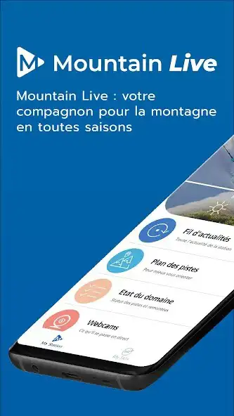 Play MountainLive : Ski Neige  GPS  and enjoy MountainLive : Ski Neige  GPS with UptoPlay