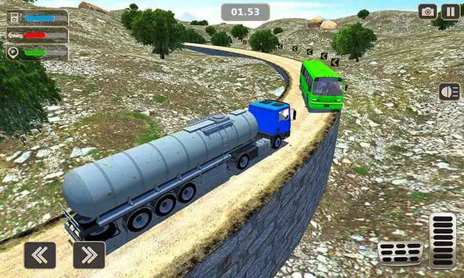 Play Mountains Bus Driving : Uphill Climb Driver