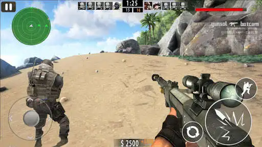 Play Mountain Sniper Shoot as an online game Mountain Sniper Shoot with UptoPlay