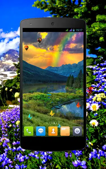 Play Mountain Spring Live Wallpaper  and enjoy Mountain Spring Live Wallpaper with UptoPlay