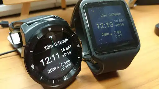 Play Mountain trip logger WatchFace as an online game Mountain trip logger WatchFace with UptoPlay