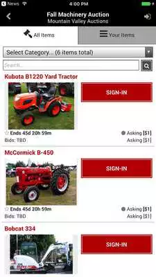 Play Mountain Valley Auctions