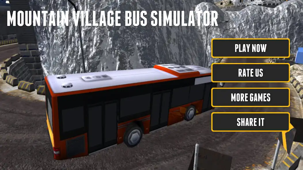 Play Mountain Village Bus Simulator as an online game Mountain Village Bus Simulator with UptoPlay
