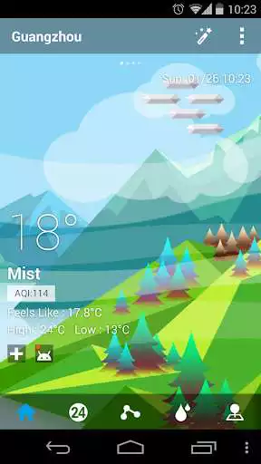 Play Mount Background GO Weather as an online game Mount Background GO Weather with UptoPlay