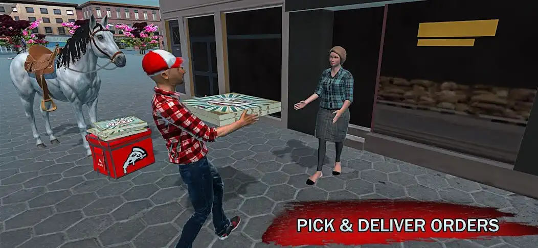 Play Mounted Horse Rider Pizza as an online game online Mounted Horse Rider Pizza with UptoPlay Play Mounted Horse Rider Pizza as an online game Mounted Horse Rider Pizza with UptoPlay