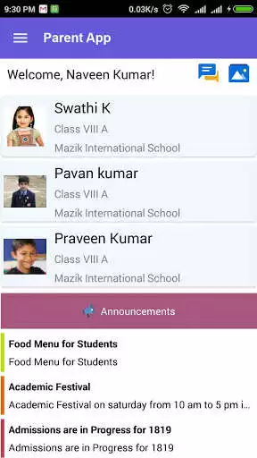 Play Mount Litera Zee School - Parent App as an online game Mount Litera Zee School - Parent App with UptoPlay