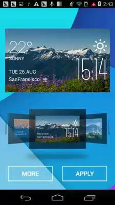 Play Mount Olympus weather widget