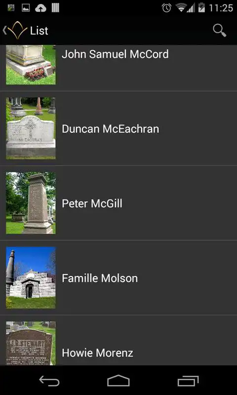 Play Mount Royal Cemetery Geoguide