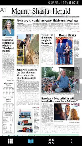 Play Mount Shasta Herald eEdition  and enjoy Mount Shasta Herald eEdition with UptoPlay
