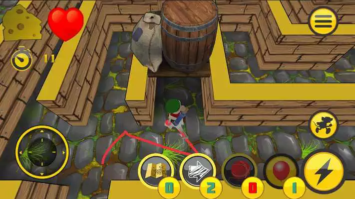 Play Mouse In Maze