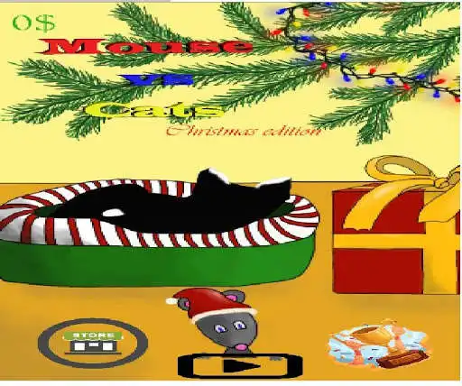 Play Mouse VS Cats: christmas edition  and enjoy Mouse VS Cats: christmas edition with UptoPlay