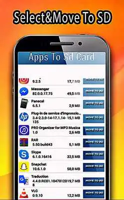 Play Move Apps  files To Sd Card - Transfer Apps