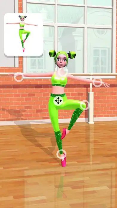 Play Move Ballerina as an online game Move Ballerina with UptoPlay