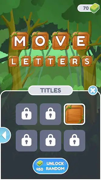 Play Move Letters as an online game Move Letters with UptoPlay