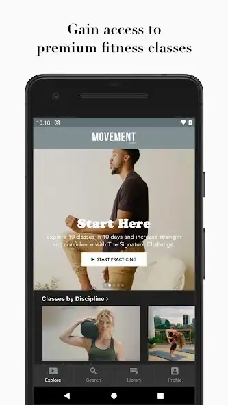 Play Movement by NM: Fitness  Yoga as an online game Movement by NM: Fitness  Yoga with UptoPlay