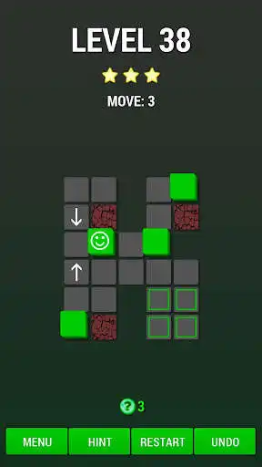 Play Move On Green: clever puzzle as an online game Move On Green: clever puzzle with UptoPlay