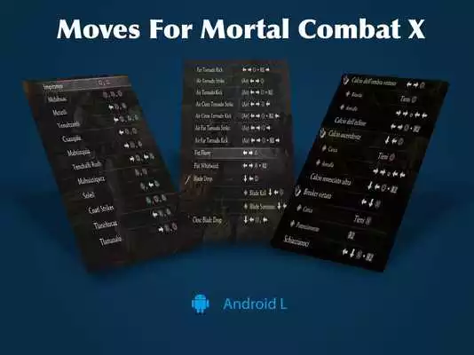 Play Moves For Mortal Kombat X