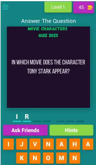 Play MOVIE CHARACTERS QUIZ 2023  and enjoy MOVIE CHARACTERS QUIZ 2023 with UptoPlay