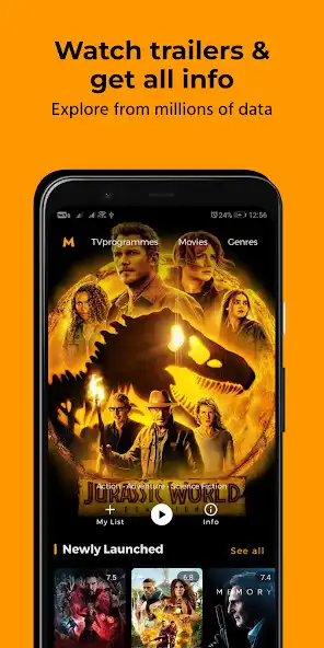Play MovieLand: Movie, TvShow Guide as an online game MovieLand: Movie, TvShow Guide with UptoPlay