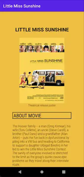 Play Movie "LittleMissSunshine" as an online game Movie "LittleMissSunshine" with UptoPlay