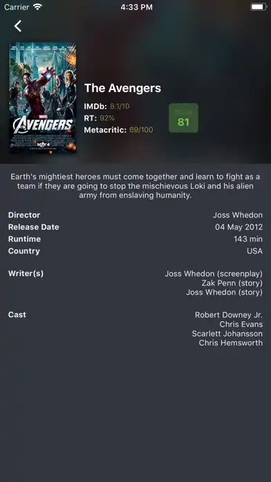 Play Movie Ratings as an online game Movie Ratings with UptoPlay