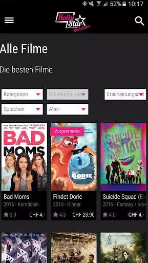 Play Movies & Series - HollyStar as an online game Movies & Series - HollyStar with UptoPlay