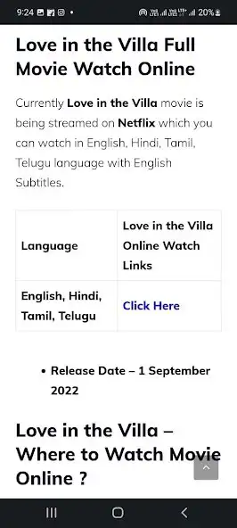 Play Movies - Streaming Guide as an online game Movies - Streaming Guide with UptoPlay