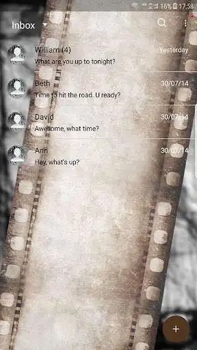 Play Movie theater skin for Next SMS as an online game Movie theater skin for Next SMS with UptoPlay