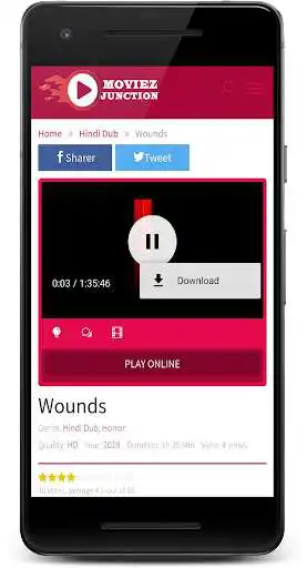 Play MoviezJunction as an online game MoviezJunction with UptoPlay