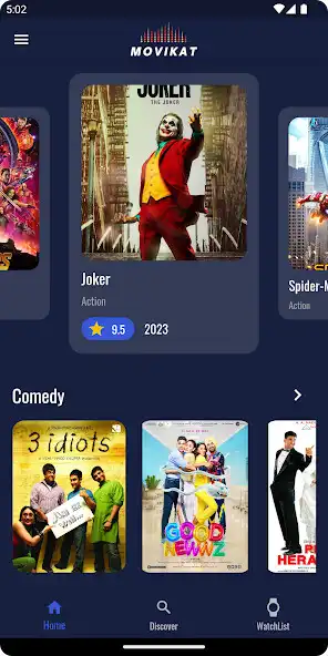 Play Movikat - Flutter UI as an online game Movikat - Flutter UI with UptoPlay